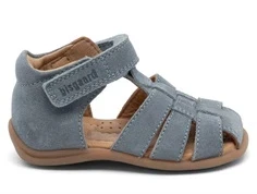 Bisgaard Carly sandal baby blå i ruskind til de mindste børn- det er en god startersandal